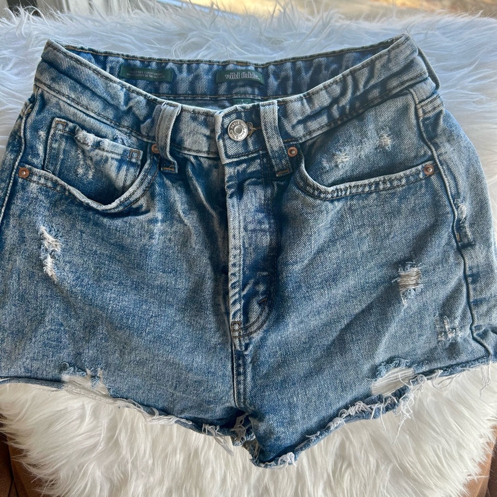 Wild Fable Highest Rise Cutoff Shorts Size 0